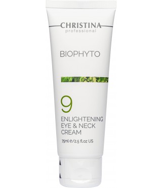 Кристина Bio Phyto Освітлюючий крем для шкіри навколо очей та шиї Christina Bio Phyto Enlightening Eye & Neck Cream, 75 мл