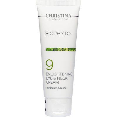 Кристина Bio Phyto Освітлюючий крем для шкіри навколо очей та шиї Christina Bio Phyto Enlightening Eye &amp; Neck Cream, 75 мл