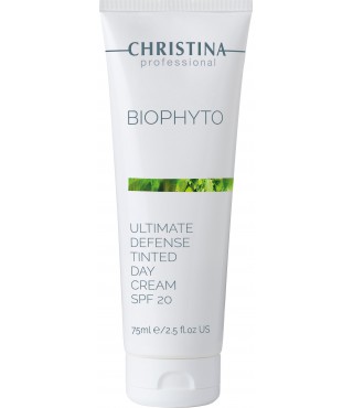 Кристина Bio Phyto Денний крем «Абсолютний захист» SPF 20 із тоном Christina Bio Phyto Ultimate Defense Tinted Day Cream SPF 20, 75 мл