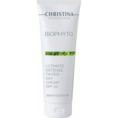 Кристина Bio Phyto Денний крем «Абсолютний захист» SPF 20 із тоном Christina Bio Phyto Ultimate Defense Tinted Day Cream SPF 20, 75 мл