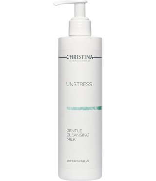 М'яке очищувальне молочко Christina Unstress Gentle Cleansing Milk, 300 мл