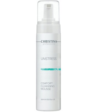 Очищаючий мус Christina Unstress Comfort Cleansing Mousse, 200 мл