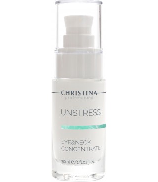 Концентрат для шкіри навколо очей та шиї Christina Unstress Eye and Neck Concentrate, 30 мл