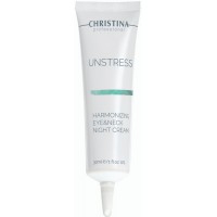 Нічний крем для шкіри навколо очей та шиї Christina Unstress Harmonizing Night Cream Eye & Neck, 30 мл