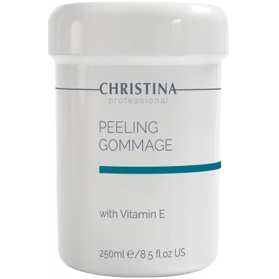 Пілінг-гоммаж із вітаміном Е для всіх типів шкіри Christina Peeling Gommage with Vitamin E, 250 мл