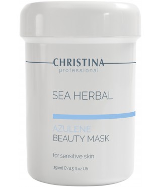 Азуленова маска краси для чутливої шкіри Christina Sea Herbal Beauty Mask Azulene, 250 мл