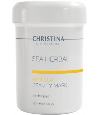 Ванільна маска краси для сухої шкіри Christina Sea Herbal Beauty Mask Vanilla, 250 мл
