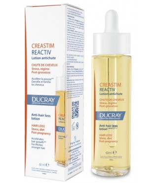 Дюкре Креастім Реактів Лосьйон проти випадіння волосся Ducray Creastim Reactiv Hair Loss Anti-Hair Loss Lotion 60 мл