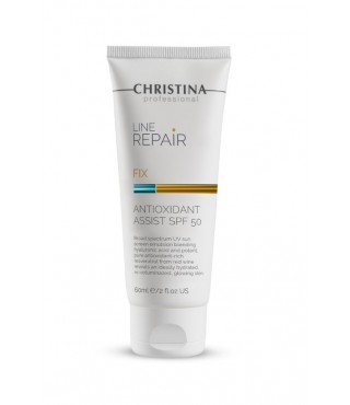 Антиоксидантний лосьйон з SPF 50 Christina Line Repair Fix Antioxidant Assist SPF 50 60 мл