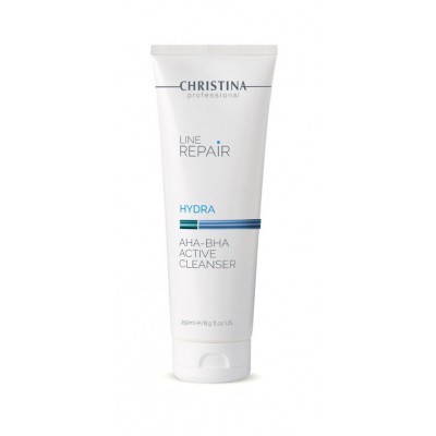 Очищувач з AHA-BHA кислотами Christina Line Repair Hydra AHA-BHA Active Cleanser 250 мл