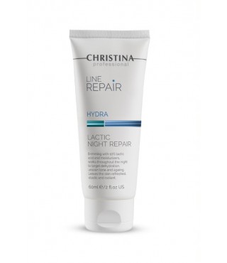 Крем «Нічне відновлення» з молочною кислотою Christina Line Repair Hydra Lactic Night Repair 60 мл