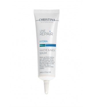 Сироватка для шкіри навколо очей та шиї із ГК Christina Line Repair Hydra HA Eye & Neck Serum 30 мл