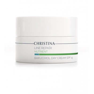 Денний крем SPF 15 з бакучіолом Christina Line Repair Nutrient Bakuchiol Day Cream SPF 15 50 мл