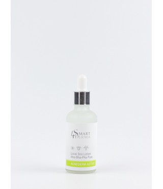 Smart4Derma Acne Derm Active LOCAL SOS LOTION АНА-BHA-PHA PURE Мультикислотна локальна присушка 50 мл