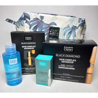 Мартідерм набір Блек Даймонд Скін Комплекс Адвансд  MartiDerm Set Skin Complex Advanced  10+5 ампул по 2 мл