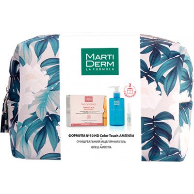 Мартідерм набір Формула №10 HD Martiderm Set Color Touch SPF30 10 ампул х 2мл